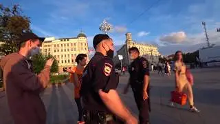 НЕПРАВОМЕРНЫЕ ДЕЙСТВИЯ МЕНТОВ | ПИКЕТЫ У МЕТРО ПУШКИНСКАЯ