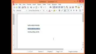 TextMaker loses underline format when resizing font