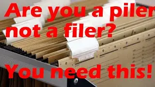Are You A Piler, Not A Filer? You Need This!