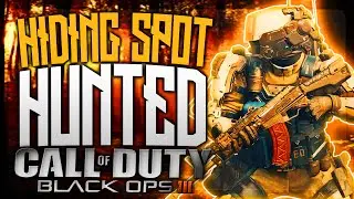 COD BO3 GLITCHES - HIDING SPOT - HUNTED - Call Of Duty: Black Ops 3 BETA Trucos Spots Tips