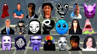 Too Much Nextbot And Nicos Nextbots In BIG CITY! Garry's Mod ( Michael Jackson, Officer Earl )