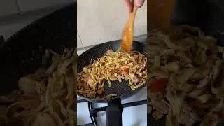 WOK С ТОГО ЧТО БЫЛО В ХОЛОДИЛЬНИКЕ