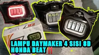 LAMPU DAYMAKER 4 MATA 8D SUPER TERANG