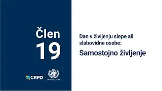 Dan v življenju slepe ali slabovidne osebe: Neodvisno življenje