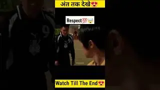 respect💯🤯 #shorts #short #football #respect #attitudestatus #messi #ronaldo #viral #viralvideo