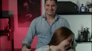 Head barber massage | массаж головы 🥴 | АСМР Массаж для девочки