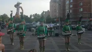 Столичный марш - лето - ансамбль барабанщиц