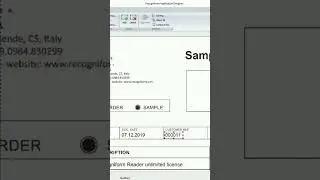 How to do mapping using recogniform designer