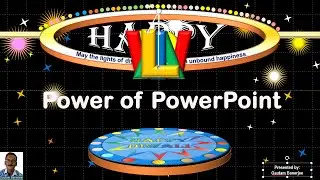 Power of Powerpoint | How to create Attractive Diwali Animation | Powerpoint Tutorial