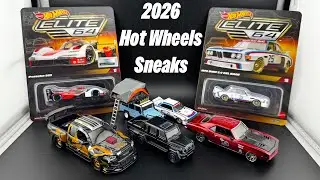 Hot Wheels 2026 Sneak Peeks | Elite 64 & 