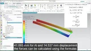 The difference between RBE2 and RBE3 elements, using a simple beam example