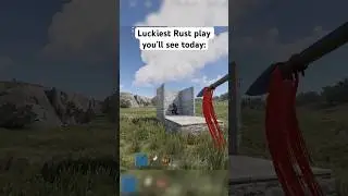 The Luckiest grub play in Rust #shorts #rust #rustshorts