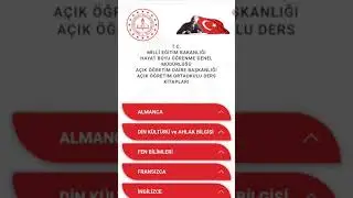 Açık Ortaokul ders kitapları indirme ve dinleme yolları