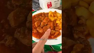🥘Probando las CARCAMUSAS de #TOLEDO #romancito #shorts #españa #comidaespañola