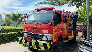 Kunjungan anak TK ke Pemadam Kebakaran part #vlog1