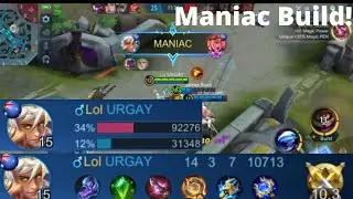 MANAIC Build! | Vale Best Build and Emblem 2021 | Vale Gameplay 2021 Mobile Legends