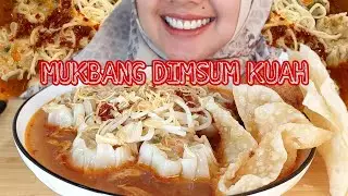 DIMSUM KUAH CABE MUKBANG ASMR #asmreating #asmreats #asmrdimsum #asmrmukbangasmr