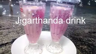 Jigarthanda recipe in tamil /madurai special jigarthanda