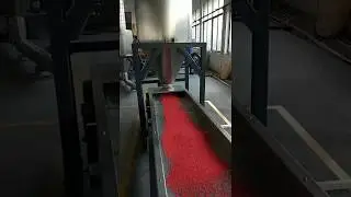 Red pigment masterbatch pellet making