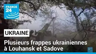 Guerre en Ukraine : plusieurs frappes ukrainiennes sur des zones contrôlées par la Russie