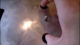 Turntable stuck platter trick