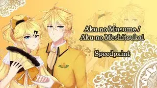 SpeedPaint : 11th Kagamine Anniversary