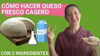 Cómo hacer queso fresco con leche y vinagre