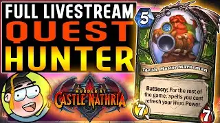 ⭐ QUEST Hunter! Murder at Castle Nathria - Hearthstone