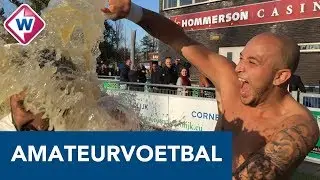 Aldogan maakt 5 goals voor Scheveningen, daarom krijgt hij een bierdouche - OMROEP WEST SPORT