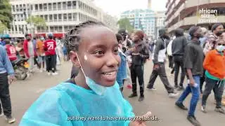 Kenyan Youth Protest Against Finance Bill 2024