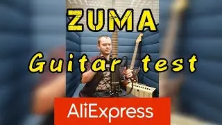 Безголовая гитара с алика! (zuma guitar test aliexpress yamaha thr) 