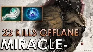 Miracle Dota 2 | Better than Arteezy? | Earthshaker Offlane w/ 22 Kills | Daily Dota 2 Highlights