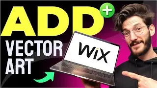 How to ADD VECTOR ART to Wix (Step by Step)
