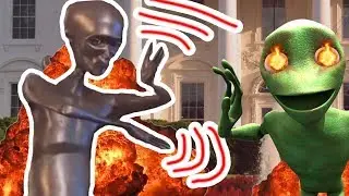 Howard the Alien killed Dame Tu Cosita/ Metal dancing alien