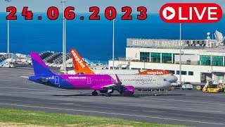 LIVE From Madeira Island Airport 24.06.2023 Part 2
