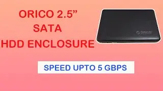 ORICO 2.5 Inch USB3.0 HDD | SSD Enclosure Review (2577U3)