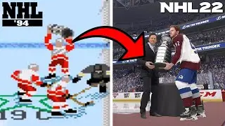 Evolution of Stanley Cup Celebrations in EA NHL