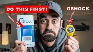 6$ HACK TO PROTECT YOUR GSHOCK GLASS AND TO MAKE IT LOOK AMAZING AGAIN! WHY DIDN'T I DO IT EARLIER!?