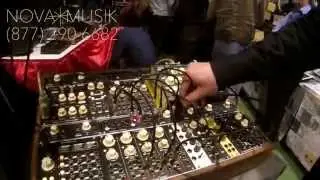 Nova Musik - Vermona VERMONA*modular case and twinCussion module with Thomas Haller at NAMM 2015