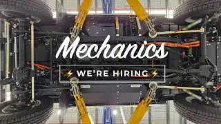 We're Hiring Electric Vehicle Mechanics