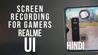 Realme UI Screen Recording Option Tested - In-game audio, microphone audio - How it works!