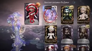Identity V | All Perfumer Costumes Gameplay! | Limited, Epic, Crossover & Golden Skins! [UPDATED]