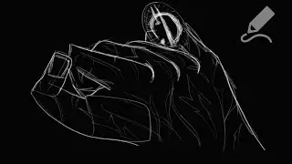 Coin Rolling Over Knuckles 2D Animation Timelapse #shorts