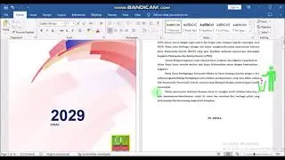 Memberi nomor halaman i ii dan 1234 pada dokumen yang bermasalah