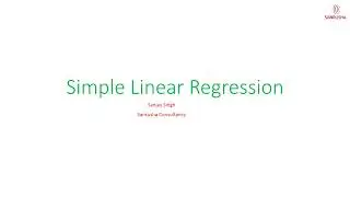 Simple Linear Regression Intuition