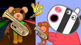 When Mama Isn't home meme📯Roblox Piggy MONKEY vs Peppa Pig