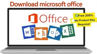 HOW TO DOWENLOAD AND INSTALL MICROSOFT OFFICE 2024 FOR FREE || NO PRODUT KEY REQUIRED