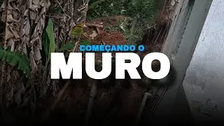 INICIANDO um MURO de DIVISA