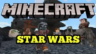 Minecraft NEW STAR WARS Mash-Up 36 Skins 1 World 1 Texture Pack #minecraft #minecraftstarwars