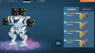 NEW ULTIMATE EDITIONS? TESTING ULTIMATE ORKAN SPECTRE! (War Robots Test Server)